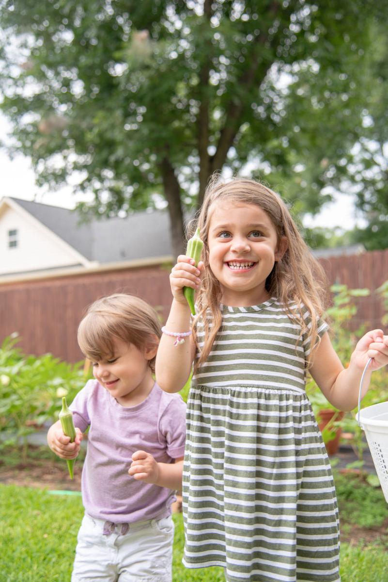 Mommy & Me: Air Fryer Okra